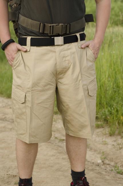 Helikon-Tex CPU pantaloni scurți Rip-Stop, khaki