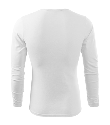Malfini Fit-T tricou cu mânecă lungă 160g/m2, alb