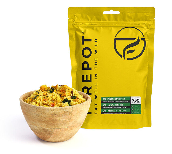 Firepot dal cu spanac și orez 135g