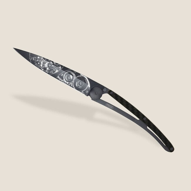 Deejo Horlogerie briceag black carbon watchmaker