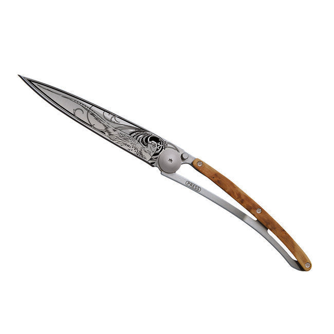 Deejo Nature briceag juniper wood Fazan