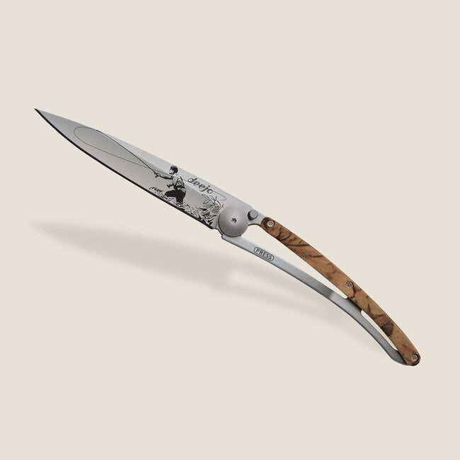 Deejo Tattoo briceag Fly Fishing camo
