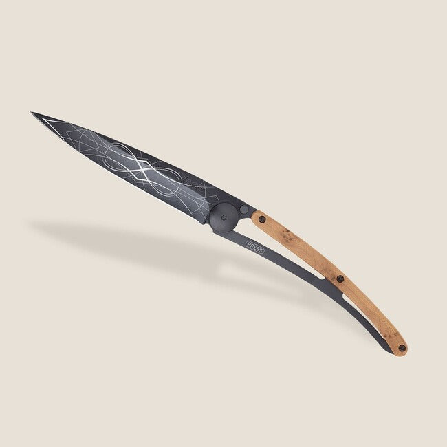 Deejo Tattoo briceag infinite black, ienupăr exotic
