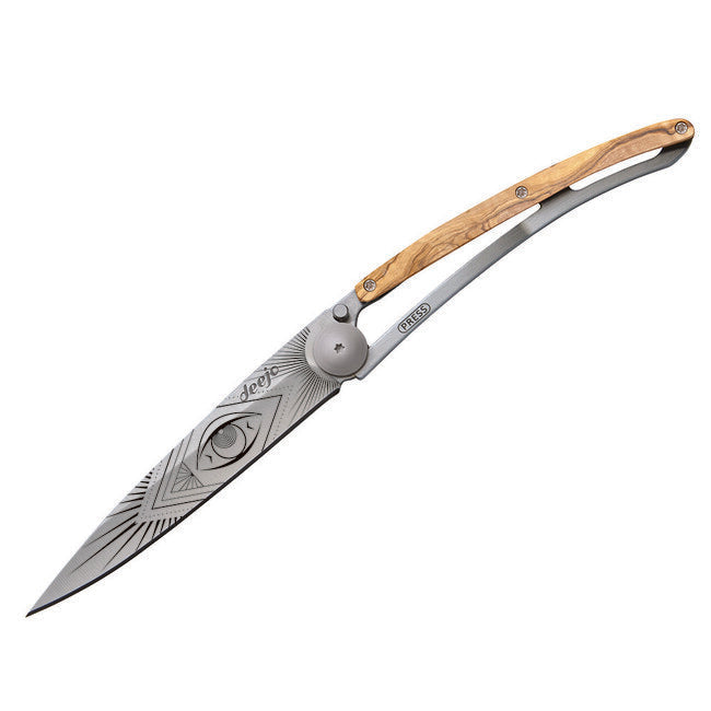 Deejo Tattoo briceag olive wood Vision