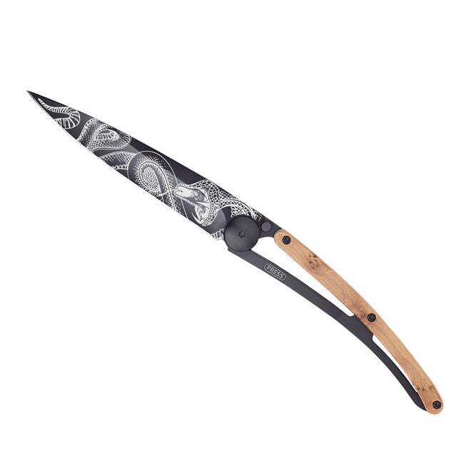 Deejo Tattoo briceag snake black juniper