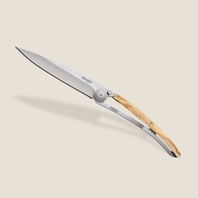 Deejo Wood briceag natural olive