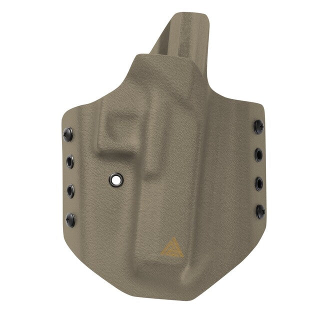 Direct Action® OWB NO LIGHT toc pentru armă Full Kydex compatibil cu pistolul Glock 17, Flat Dark Earth