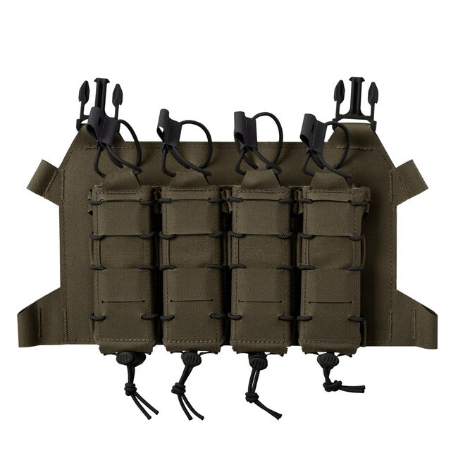 Direct Action® husă ușoară pentru 4 încărcătoare SMG, Ranger Green