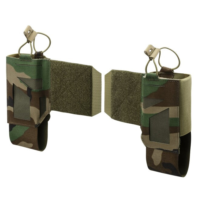 Direct Action® husă ușoară pentru walkie-talkie Woodland pentru veste