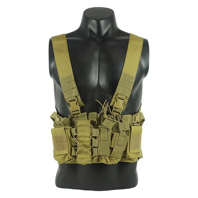 DRAGOWA D3 purtător pe piept Chest Rig, Olive