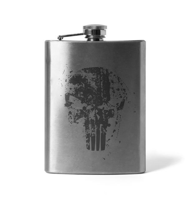 DRAGOWA Frank The Punisher ploscă gravată 210 ml