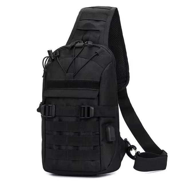 DRAGOWA TACTICAL Oscar rucsac cu o singură bretea, negru