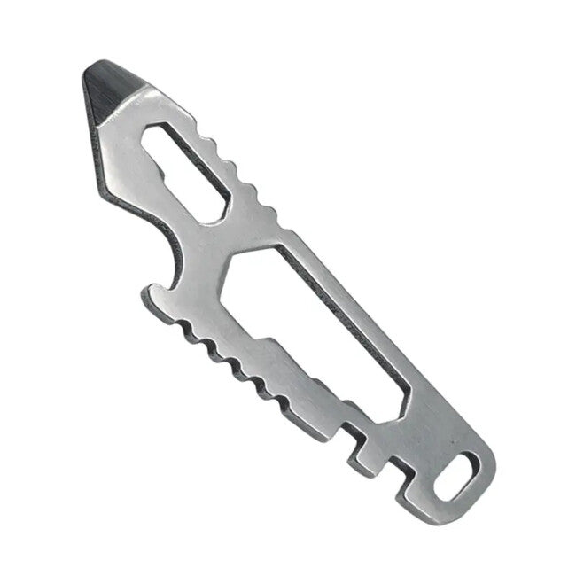 DRAGOWA Tactical multitool breloc, Sandstone, silver