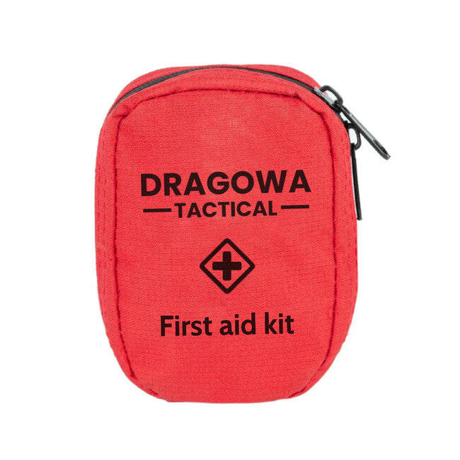 DRAGOWA Tactical Trusa de Prim Ajutor Compact, roșie