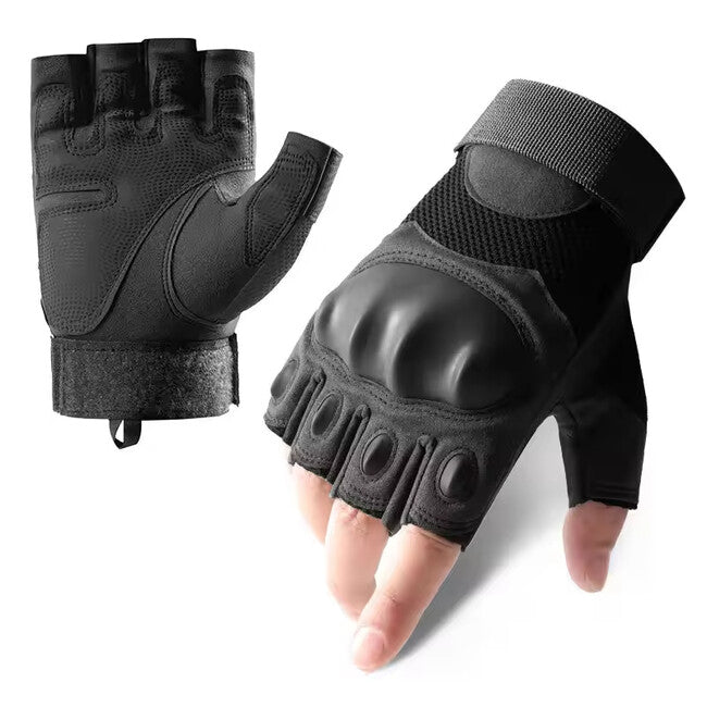 DRAGOWA TACTICAL Alfa short mănuși tactice, negre
