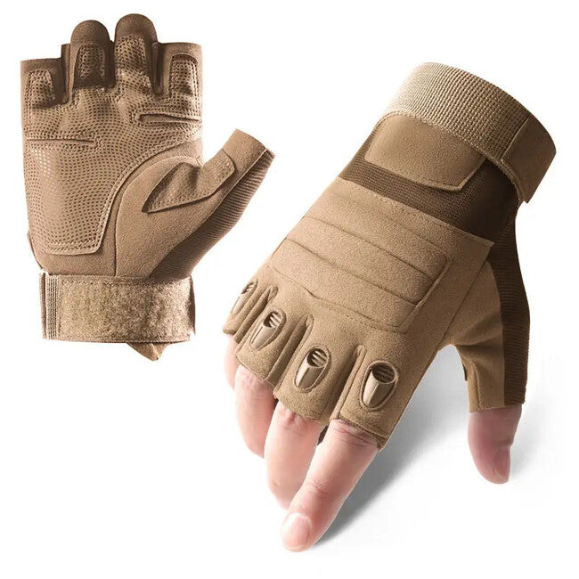 DRAGOWA TACTICAL Pine short mănuși tactice, kaki