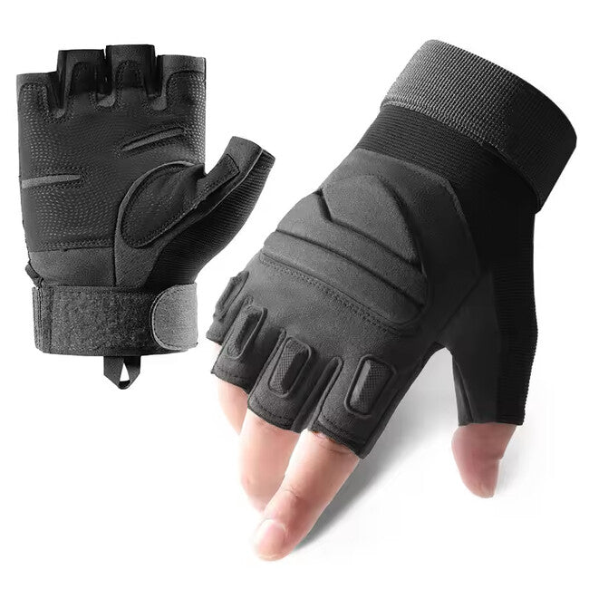 DRAGOWA TACTICAL Yankee short mănuși tactice, negre