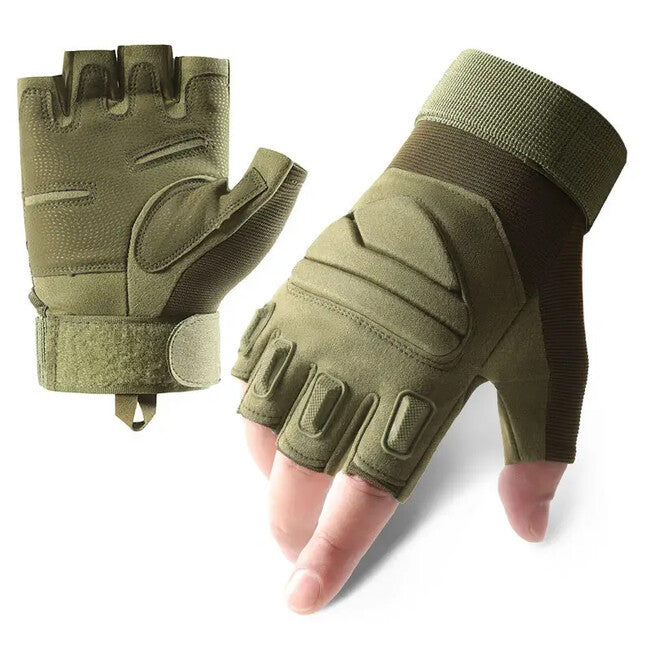 DRAGOWA TACTICAL Yankee short mănuși tactice, verzi