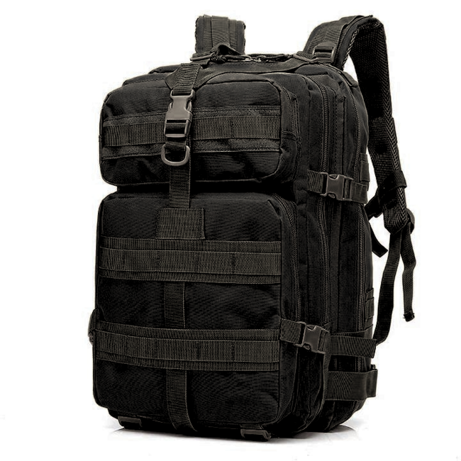 Dragowa Tactical rucsac tactic impermeabil 45L, negru