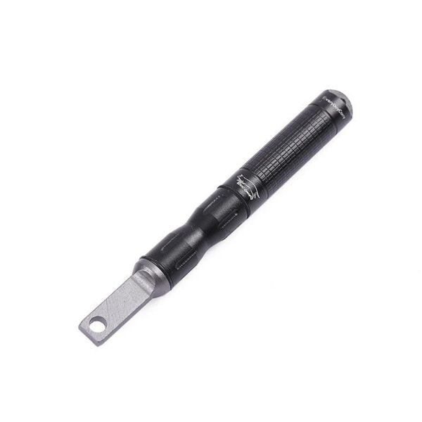 DRAGOWA Tactical Redflame amnar de buzunar rezistent la apă din magneziu, negru