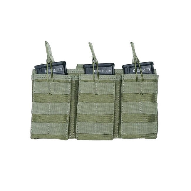 DRAGOWA Triple Mag husă, Olive