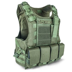 DRAGOWA Heavy Duty vestă militară, oliv