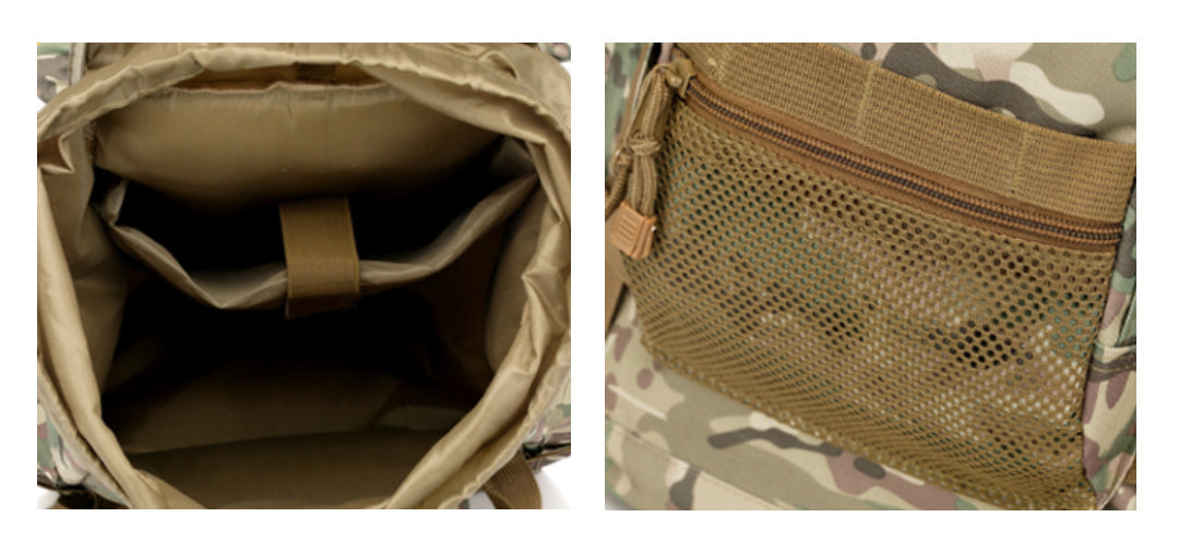 DRAGOWA Molle Outdoor Bag, Black