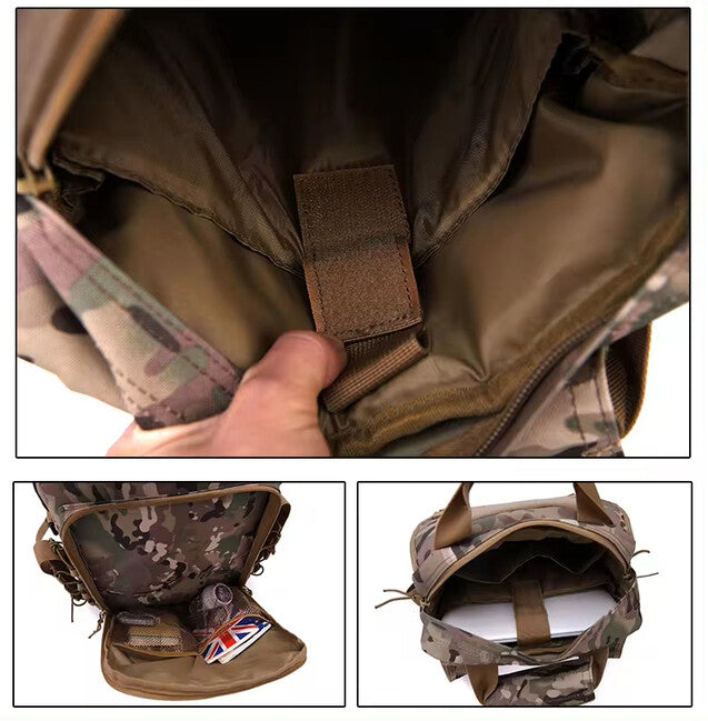 Dragowa Tactical rucsac tactic 10L rezistent la temperaturi scăzute, kaki