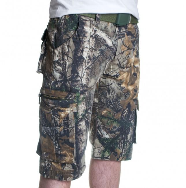 Loshan Kerry pantaloni scurți model Real tree, închis