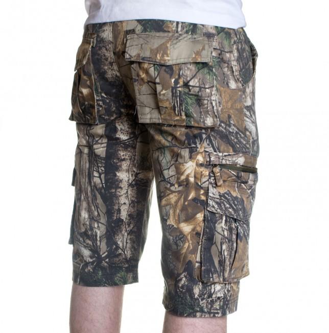 Loshan Kerry pantaloni scurți model Real tree, închis