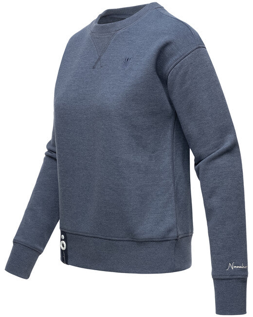 Navahoo Zuckerschnecke hanorac pentru femei, Dusty blue mel.