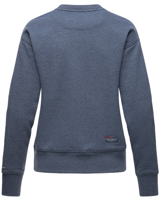 Navahoo Zuckerschnecke hanorac pentru femei, Dusty blue mel.