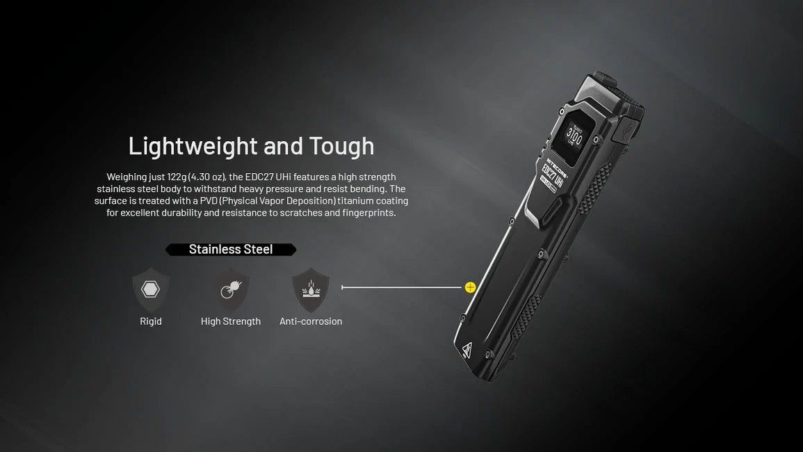 Nitecore EDC27 lanternă reîncărcabilă UHi