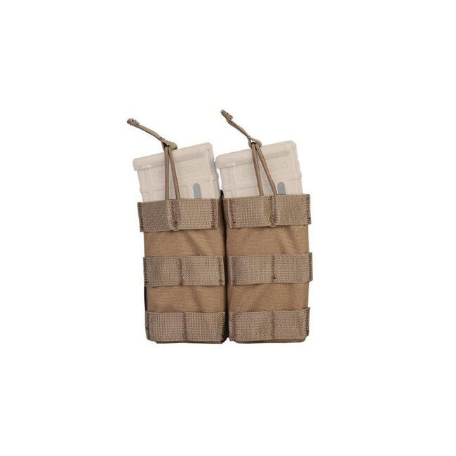 Emersongear husă modulară deschisă dual pentru încărcătoare 5.56 Cordura 500D, coyote