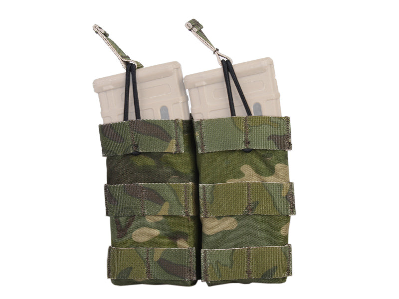 Emersongear husă modulară deschisă dual pentru încărcătoare 5.56, multicam tropic