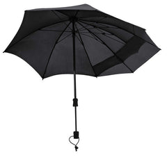 EuroSchirm Swing backpack umbrelă de exterior handsfree, neagră
