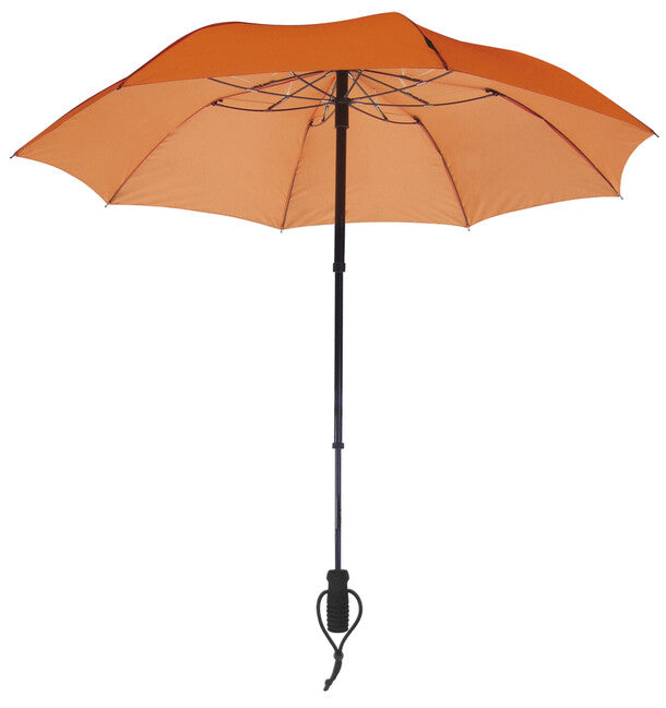 EuroSchirm teleScope handsfree umbrelă de trekking telescopică UV cu fixare pe rucsac, portocalie
