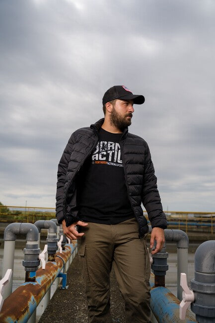 Pentagon Born for Action tricou, negru