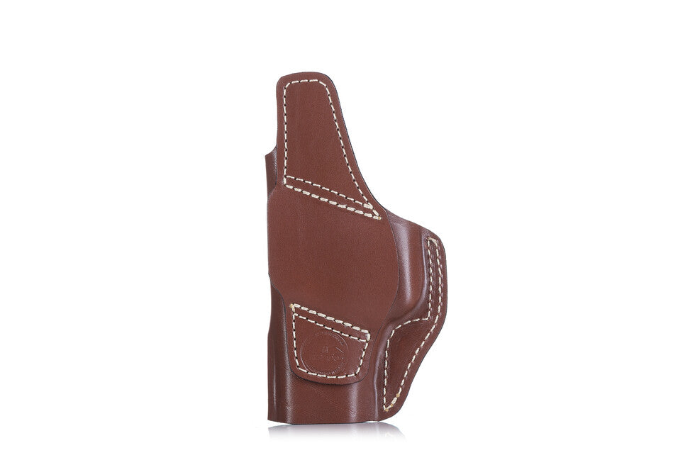 Falco Multifit IWB/OWB toc din piele micro-compact opascos pentru armă, cu cataramă