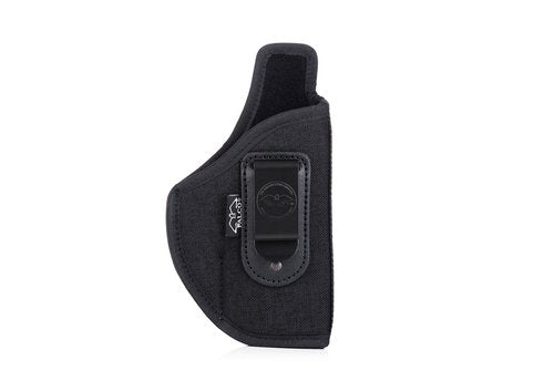 Falco toc din nailon pentru purtare ascunsă a armei compatibil cu pistolul Glock 19, negru drept