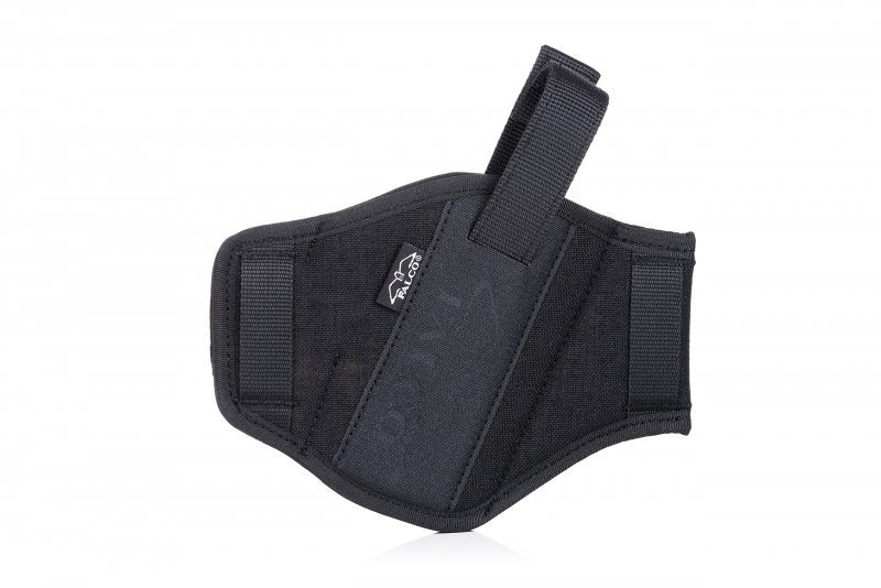 Falco toc curea pentru armă compatibil cu pistolul Glock 17, negru, drept