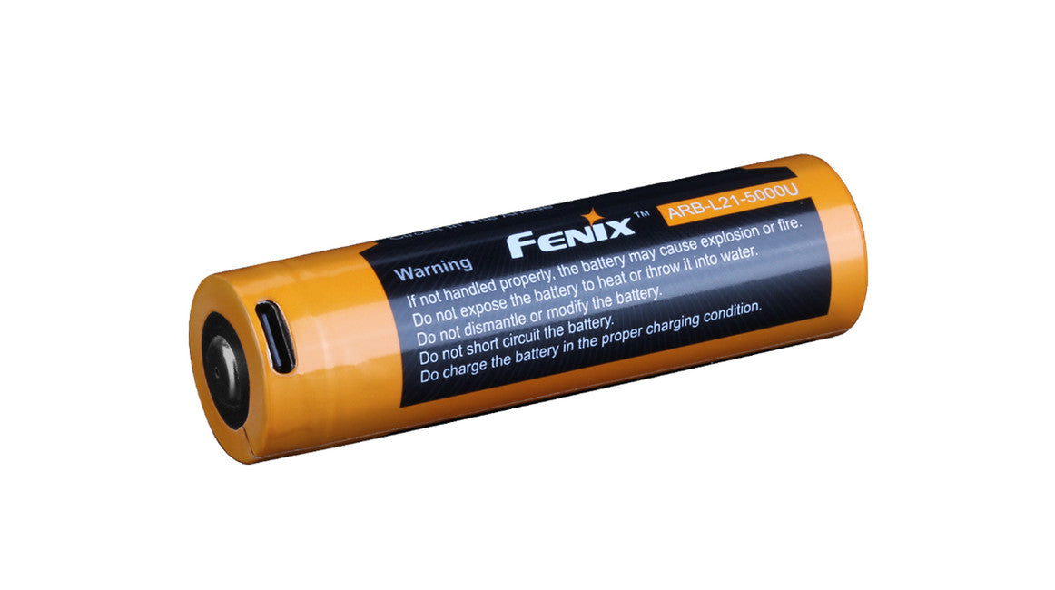 Fenix 21700 baterie reîncărcabilă Li-Ion 5000 mAh USB-C