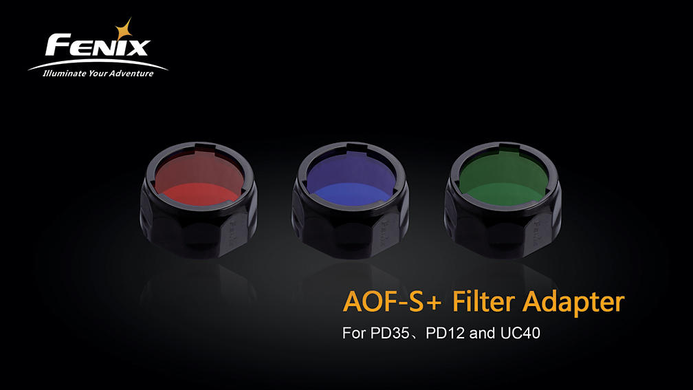 Fenix AOF-S+ filtru pentru lanterne, albastru