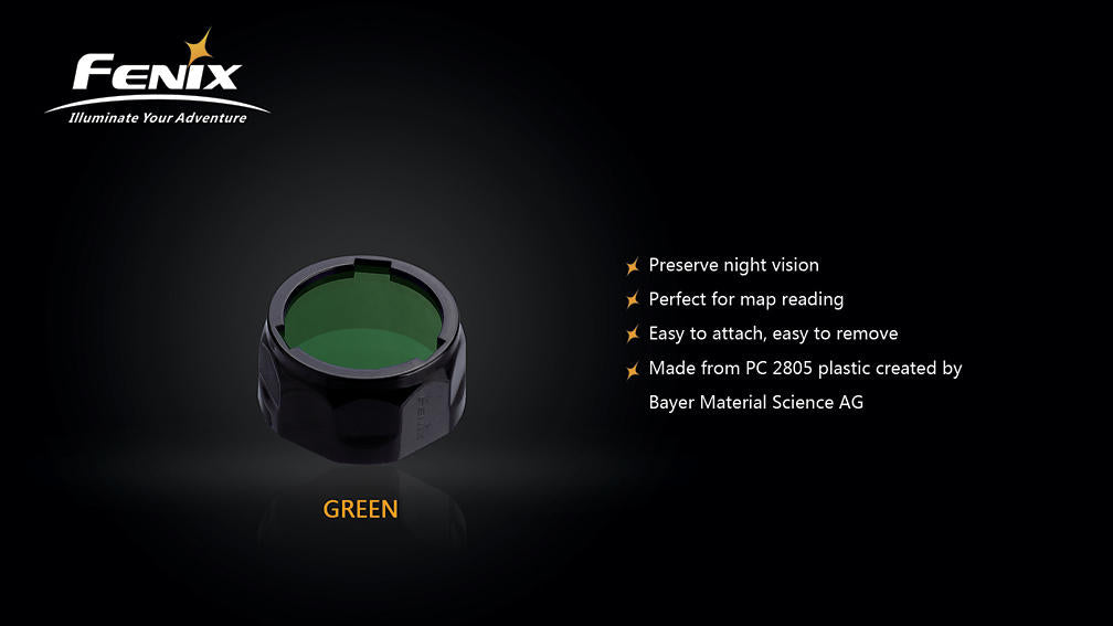 Fenix AOF-S+ filtru pentru lanterne, albastru