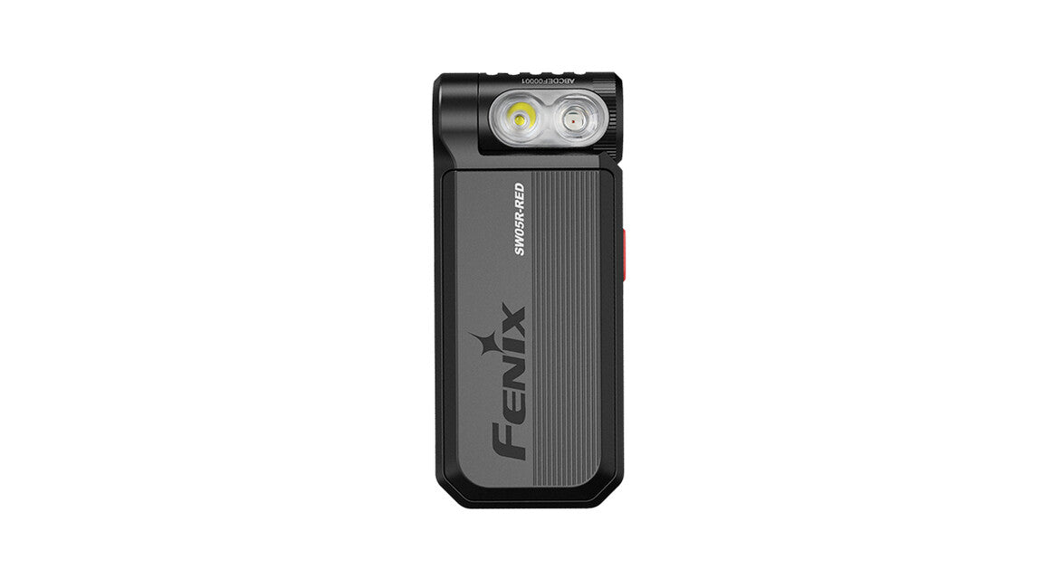 Fenix SW05R-RED lanternă reîncărcabilă, neagră