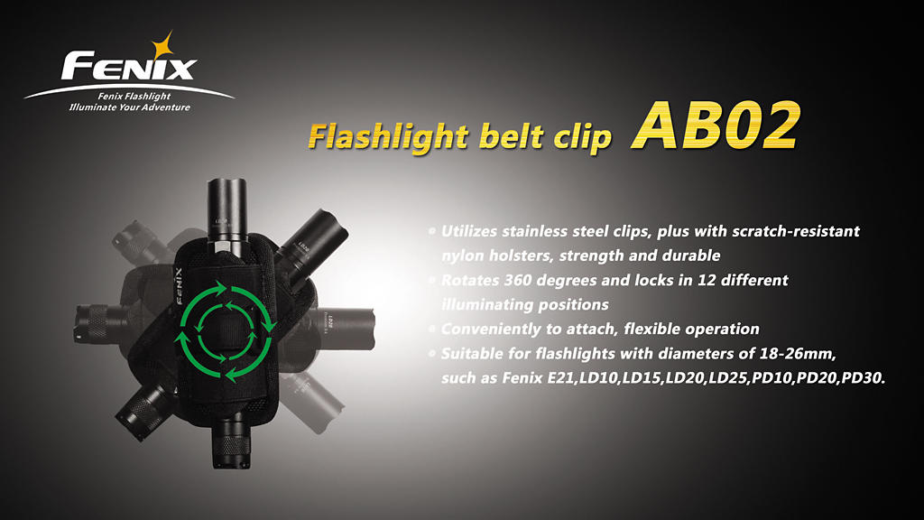 Fenix husă AB02 pentru baterii