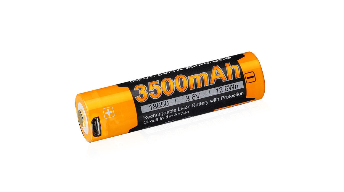 Fenix baterie reîncărcabilă USB 18650 li-ion 3500 mAh