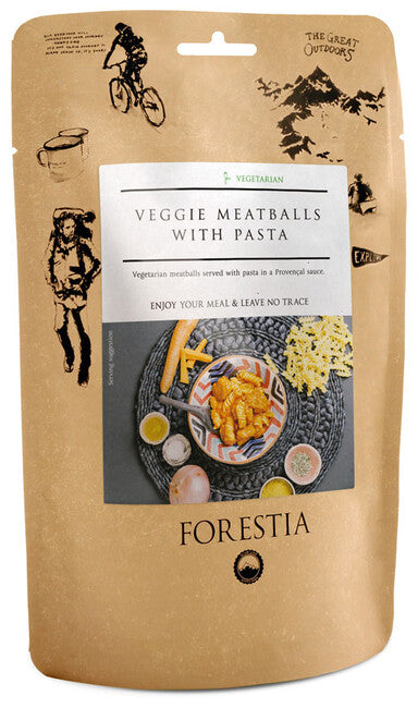 Jomipsa Forestia chiftele vegetariene cu paste-SH
