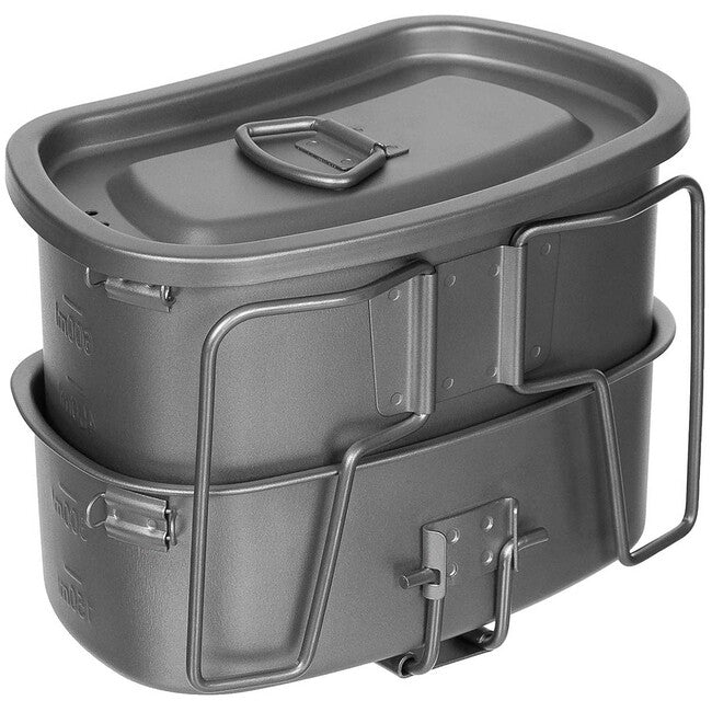 Fox Outdoor set de gătit 3 piese din titan