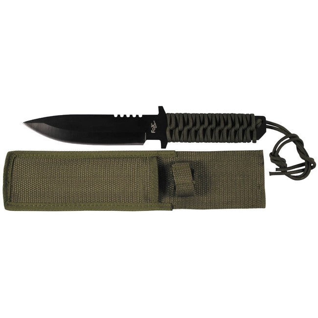 Fox Outdoor cuțit de aruncare din oțel integral